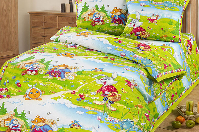 Зеленая бязь В гостях у сказки со сказочными животными Зеленая бязь В гостях у сказки со сказочными животными